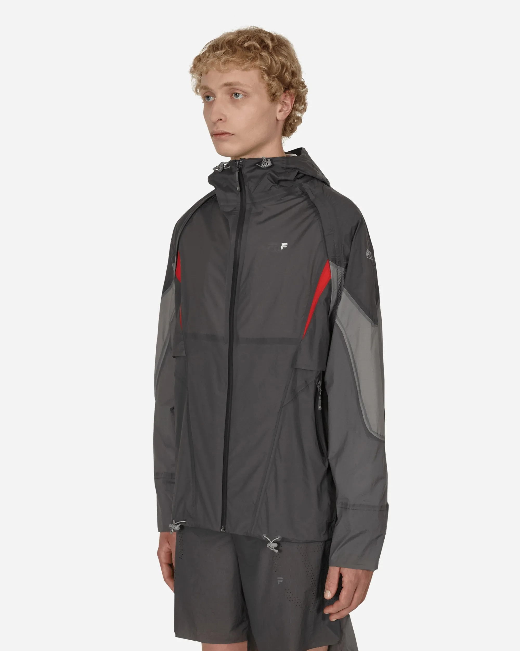 Slam Jam Coats And Jackets^FILA Redefined Transformable Windbreaker Grey