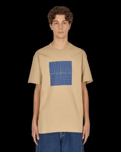 Noah T-Shirts^Fingerprint T-Shirt Brown