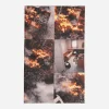 Serapis Textile^Fire Bedsheet Multicolor