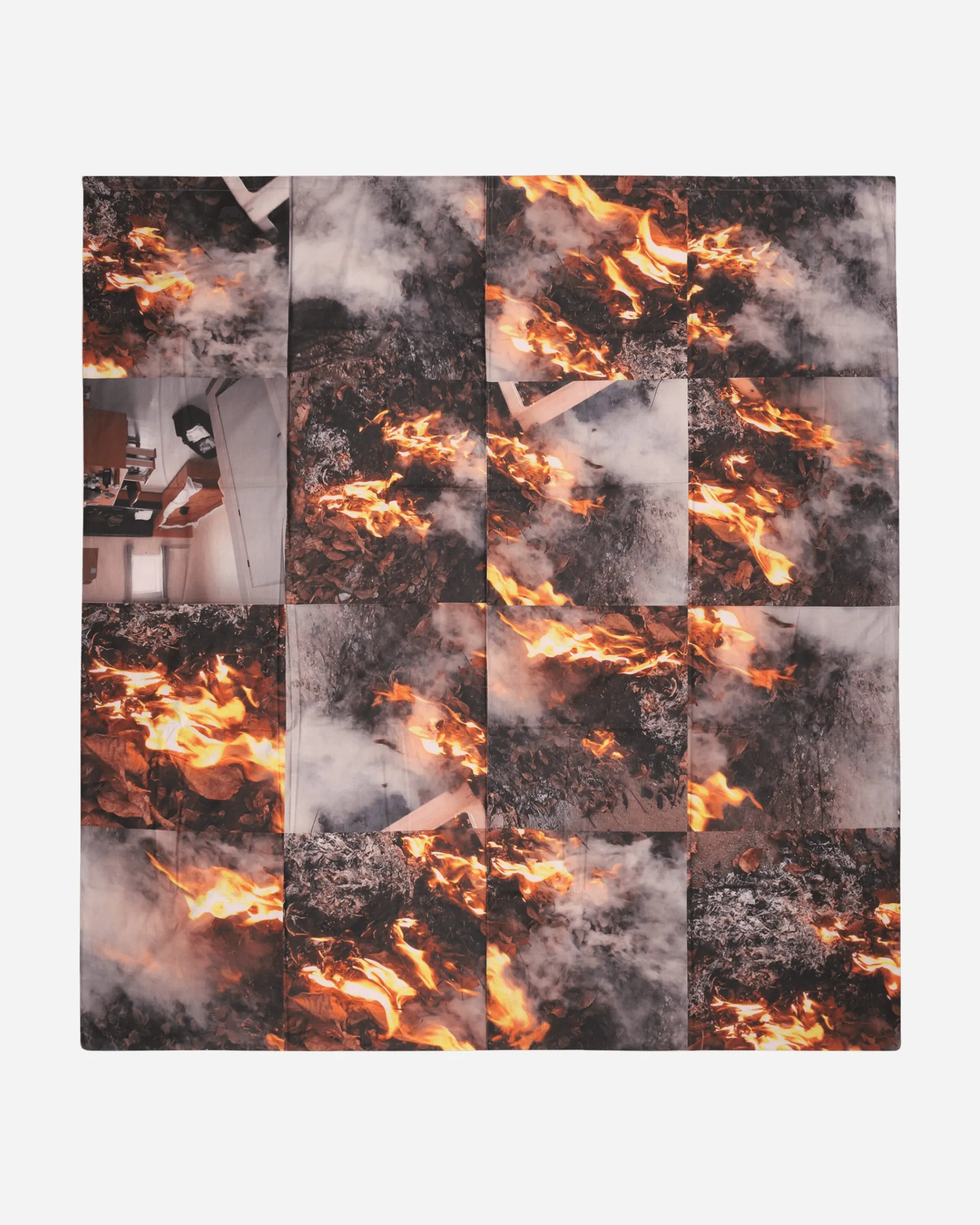 Serapis Textile^Fire Bedsheet Multicolor