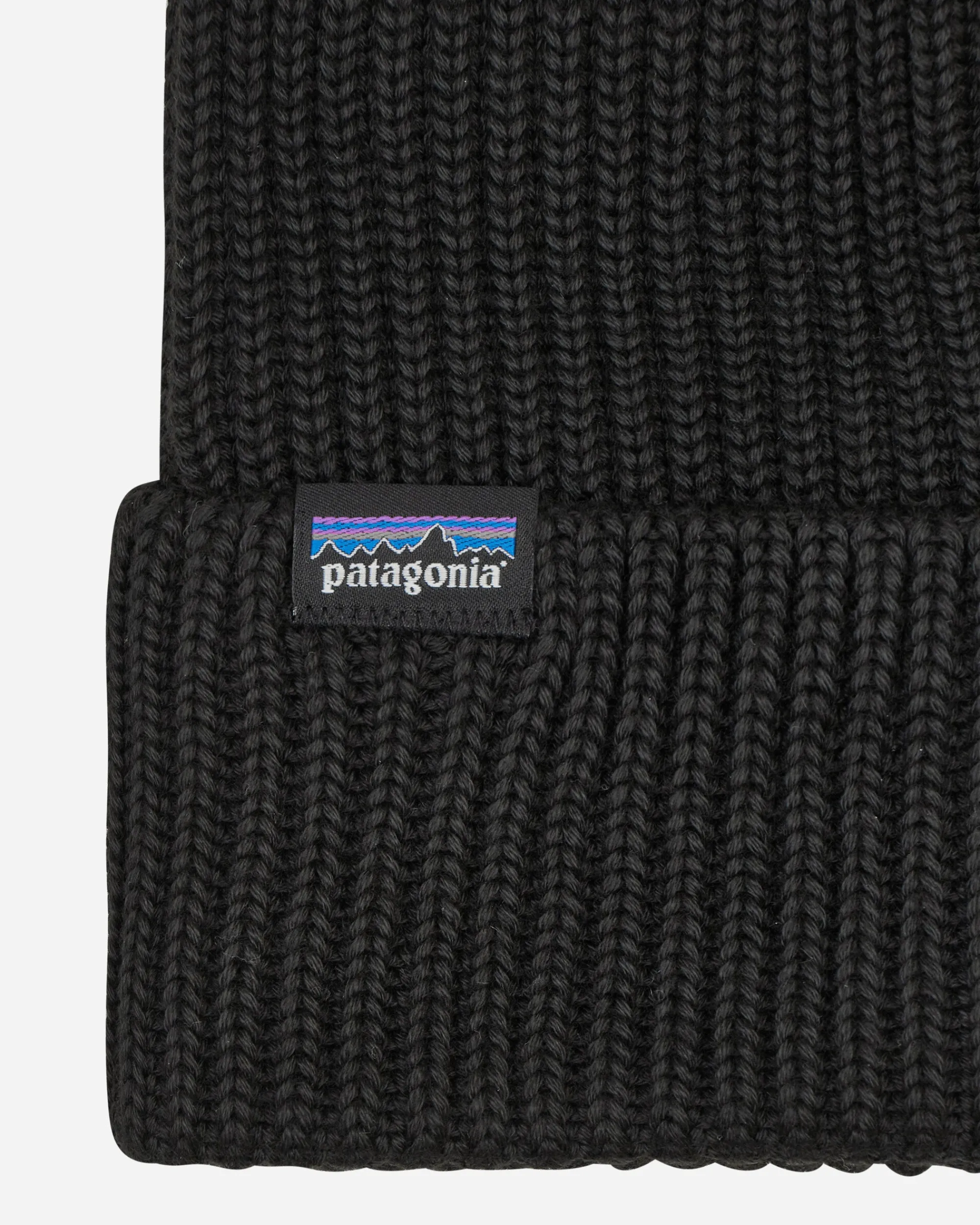 Patagonia Hats|Hats^Fisherman's Rolled Beanie Black