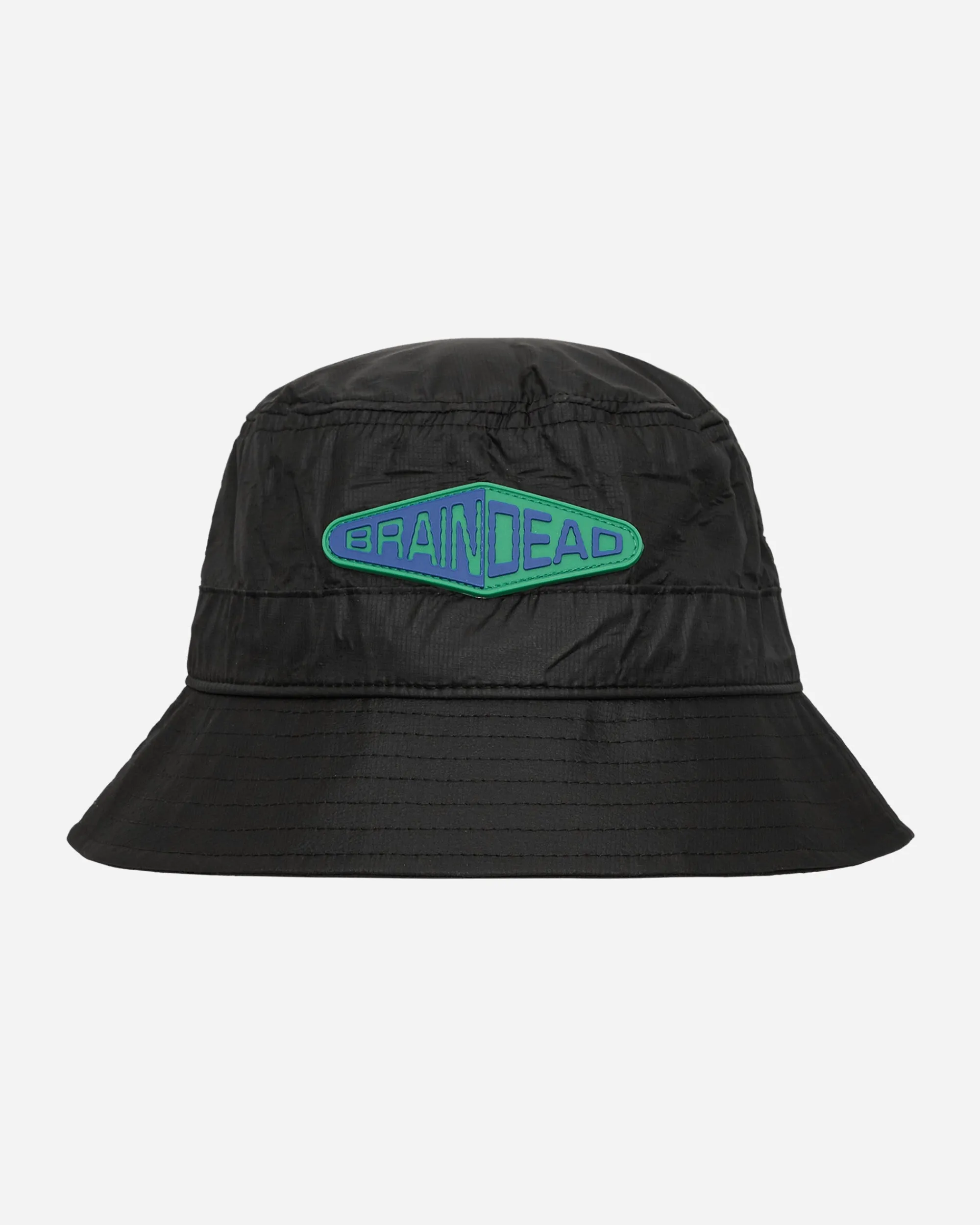 Brain Dead Hats|Hats^Fisheye Cinch Bucket Hat Black