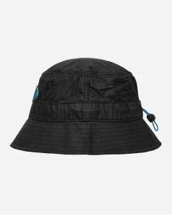 Brain Dead Hats|Hats^Fisheye Cinch Bucket Hat Black