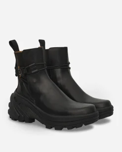 1017 ALYX 9SM Boots^Fixed Sole Buckle Boots Black