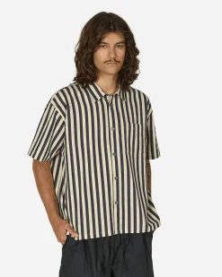 Stüssy Shirts^Flat Bottom Stripe Shirt Navy