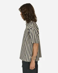 Stüssy Shirts^Flat Bottom Stripe Shirt Navy