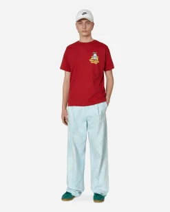 Sky High Farm T-Shirts^Flatbush Printed T-Shirt Red