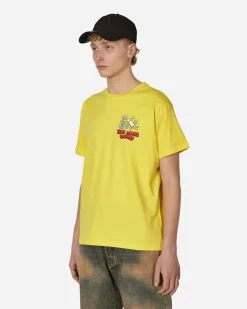 Sky High Farm T-Shirts^Flatbush Printed T-Shirt Yellow
