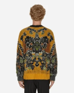 Aries Knitwear^Fleur Chenille Sweater Multicolor