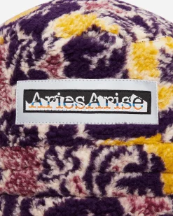Aries Hats|Hats^Fleur Fleece Bucket Hat Multicolor