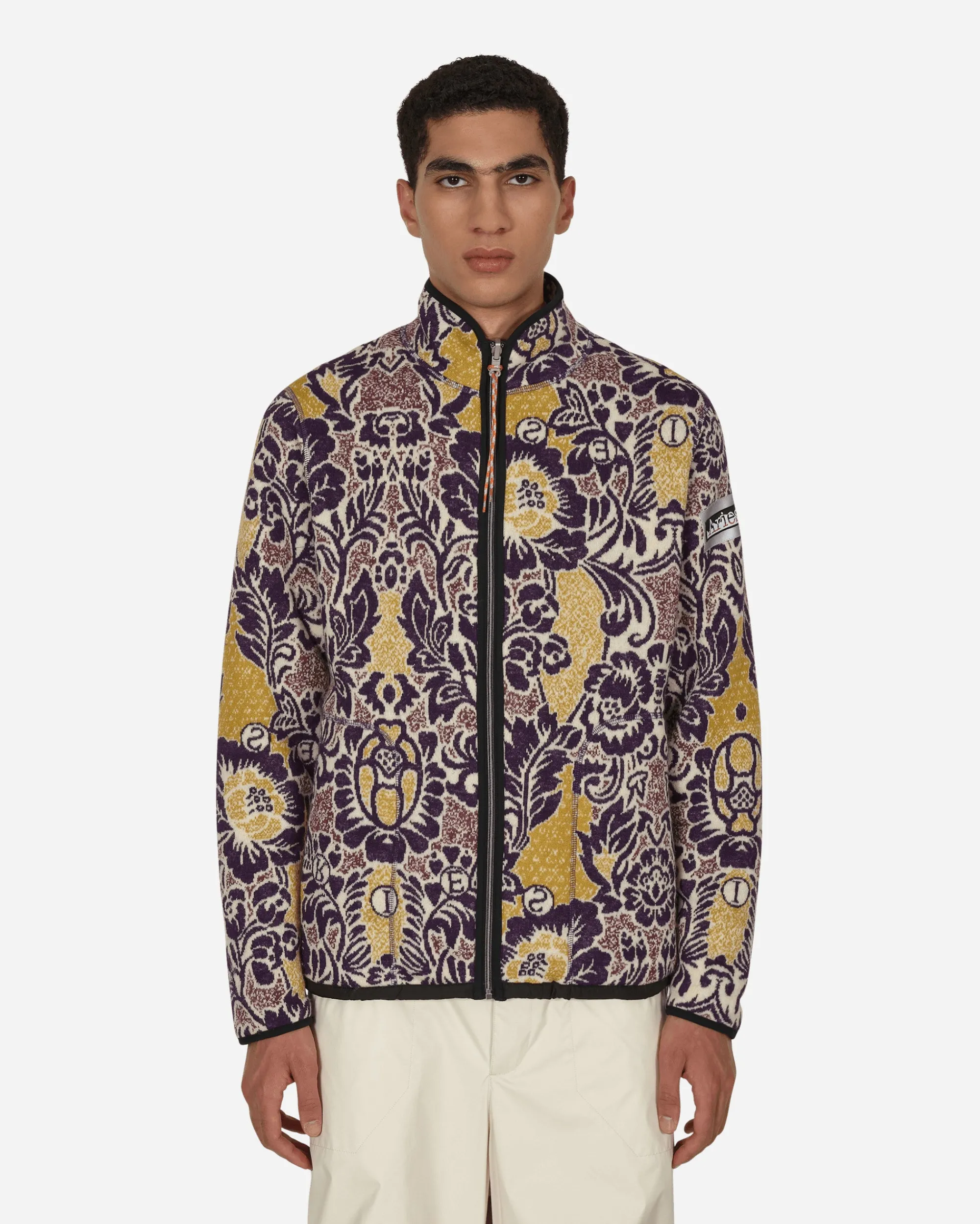 Aries Coats And Jackets^Fleur Fleece Zip Jacket Multicolor