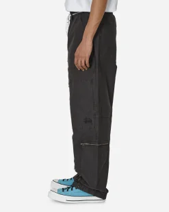 Stüssy Pants^Flight Nyco Ripstop Pigment Dyed Pants Black