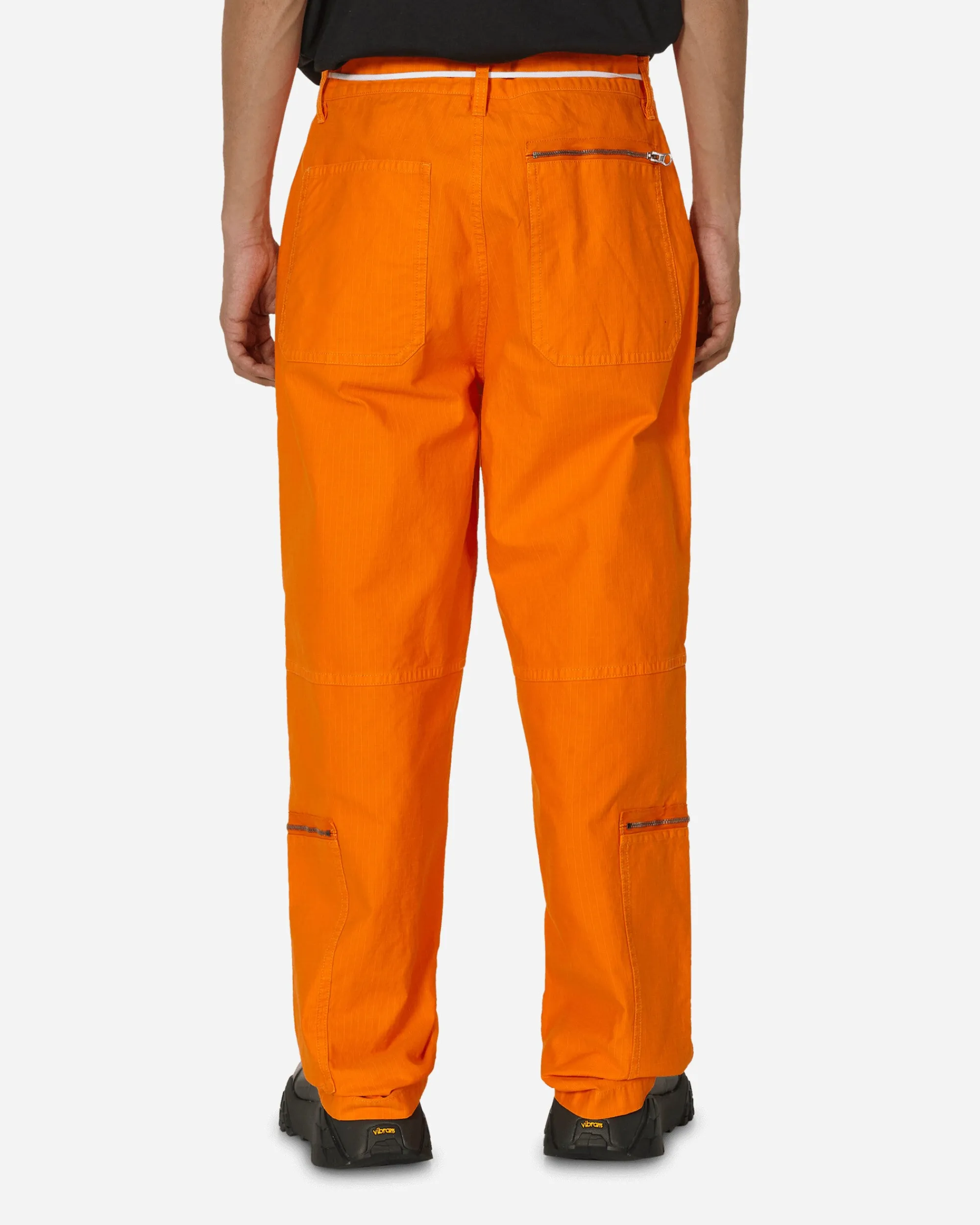 Stüssy Pants^Flight Nyco Ripstop Pigment Dyed Pants Orange