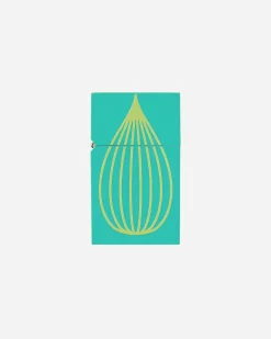 Houseplant High Times^Flip Top Lighter Green