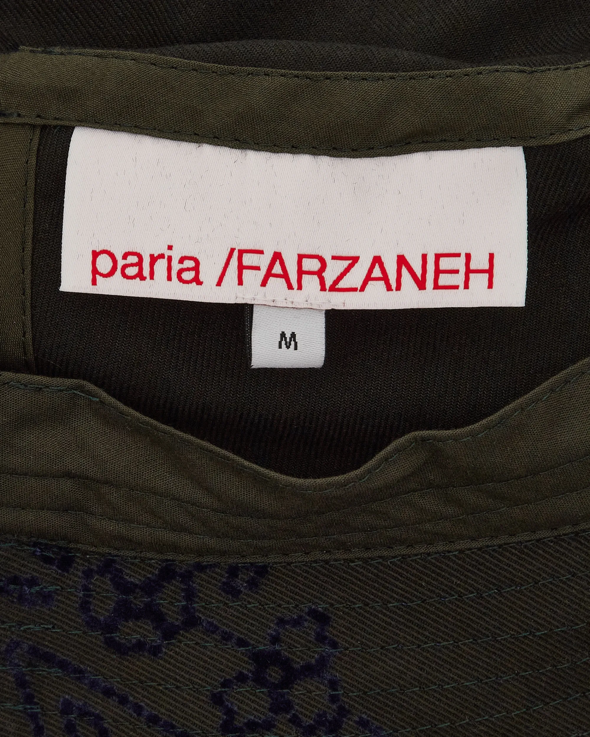 Paria Farzaneh Hats|Hats^Flock Hat Green