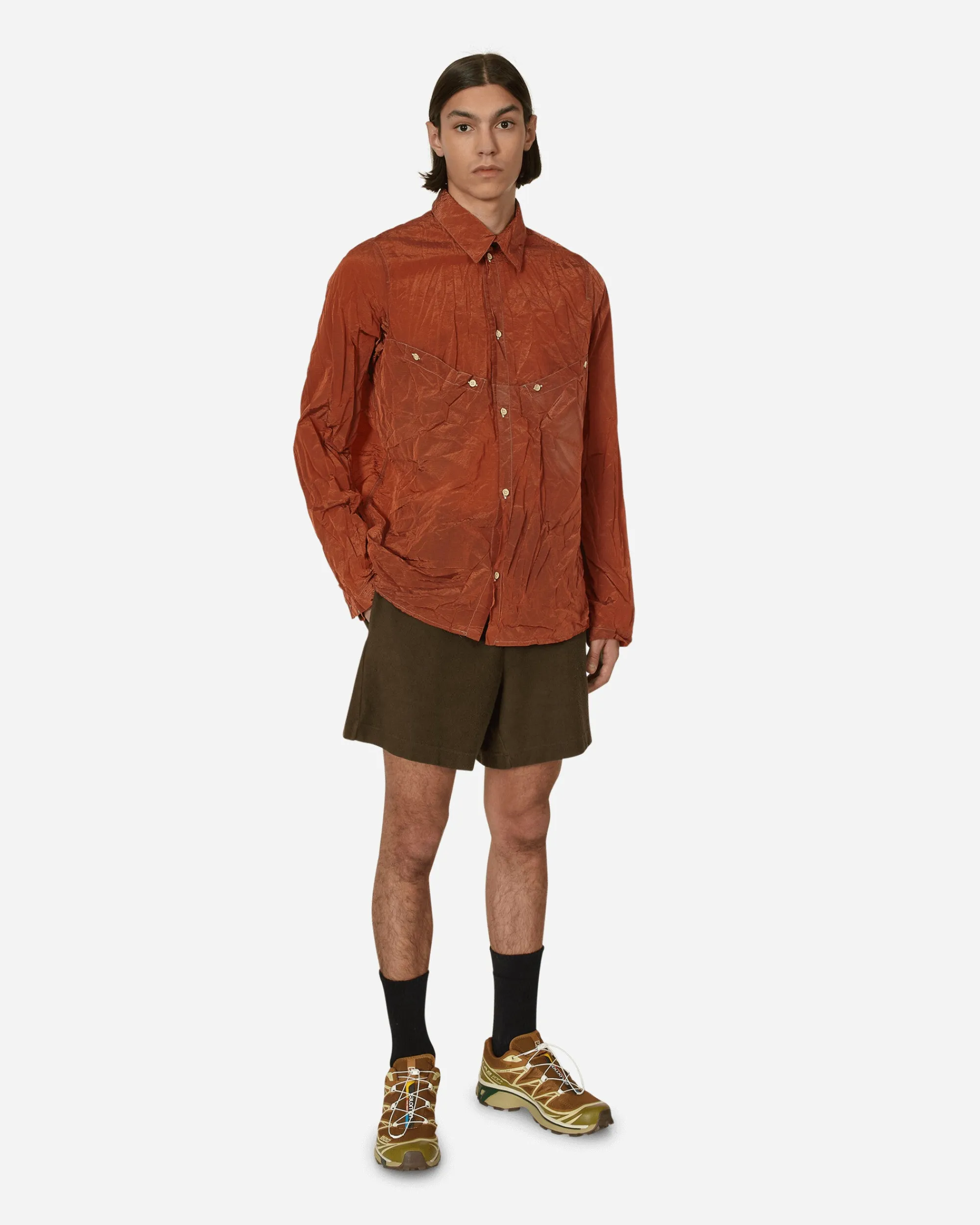 RANRA Shorts^Flogo Shorts Chocolate