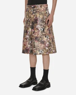 Comme Des Garçons Homme Plus Shorts^Floral Shorts Multicolor