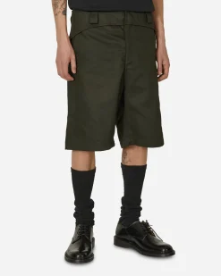 GR10K Shorts^Folded Belt Shorts Soil Brown