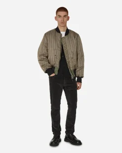 Undercover Coats And Jackets^fragment design x Alpha Industries Nylon MA-1 Jacket Khaki