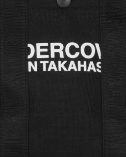 Undercover Bags·Tote|Bags·Tote^Fringe Nylon Tote Bag Black