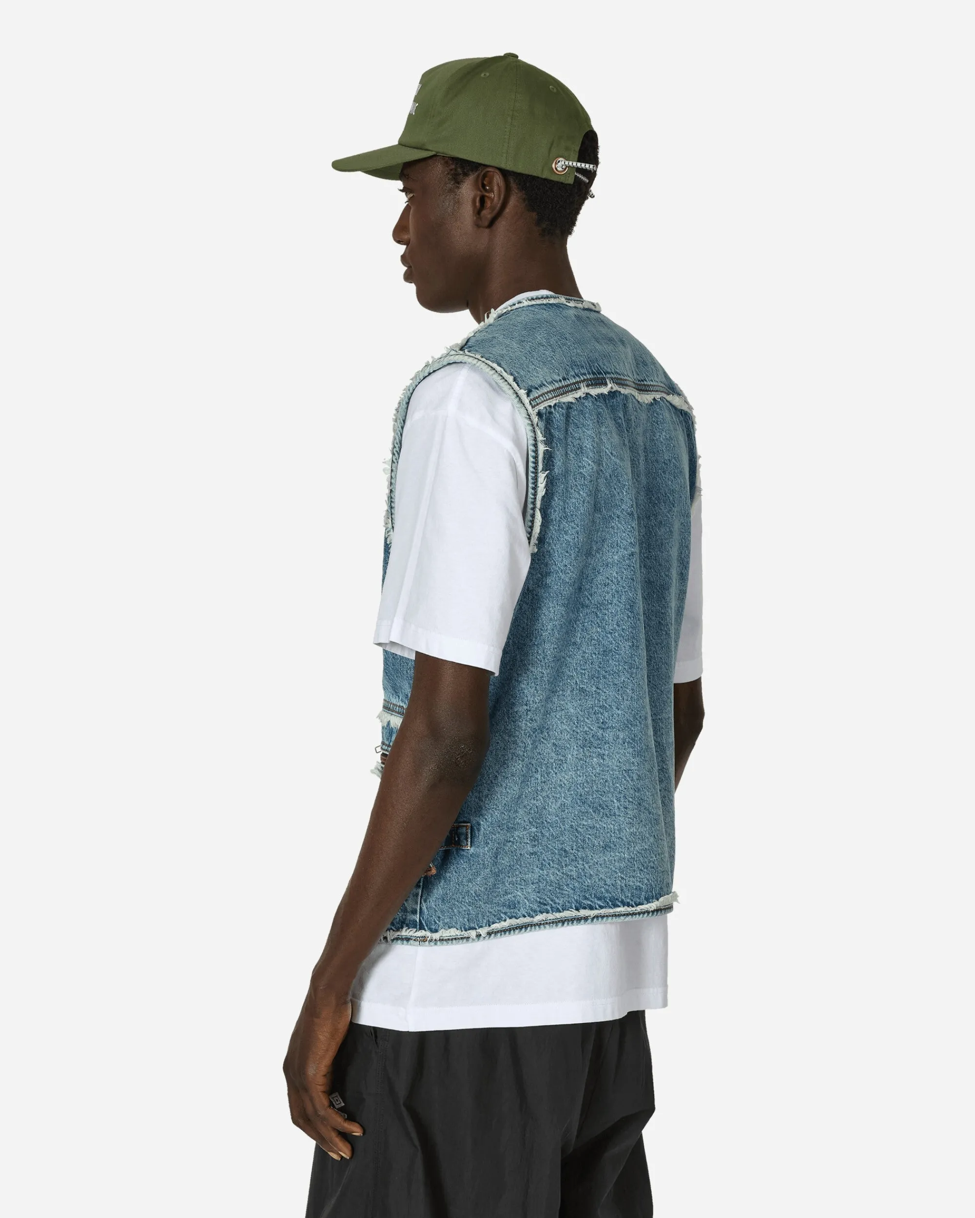 Iuter Coats And Jackets^Fringes Utility Denim Vest Blue