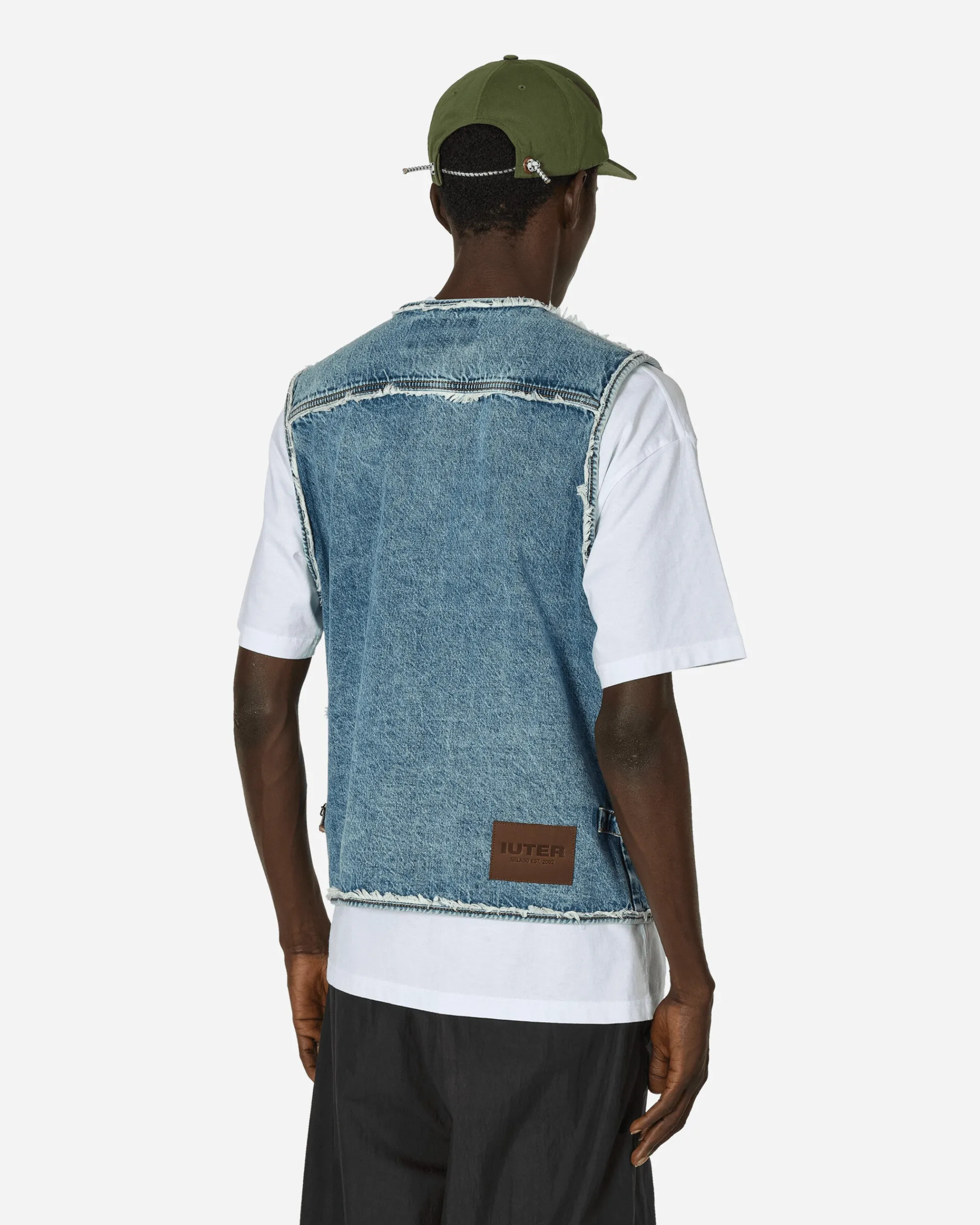 Iuter Coats And Jackets^Fringes Utility Denim Vest Blue