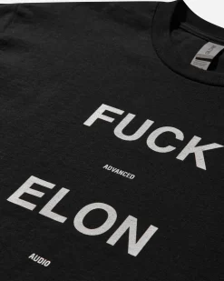 AAR T-Shirts|T-Shirts^Fuck Elon Mark Jeff T-Shirt Black