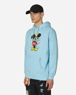 Paradis3 Sweatshirts^Fuck You Hooded Sweatshirt Blue