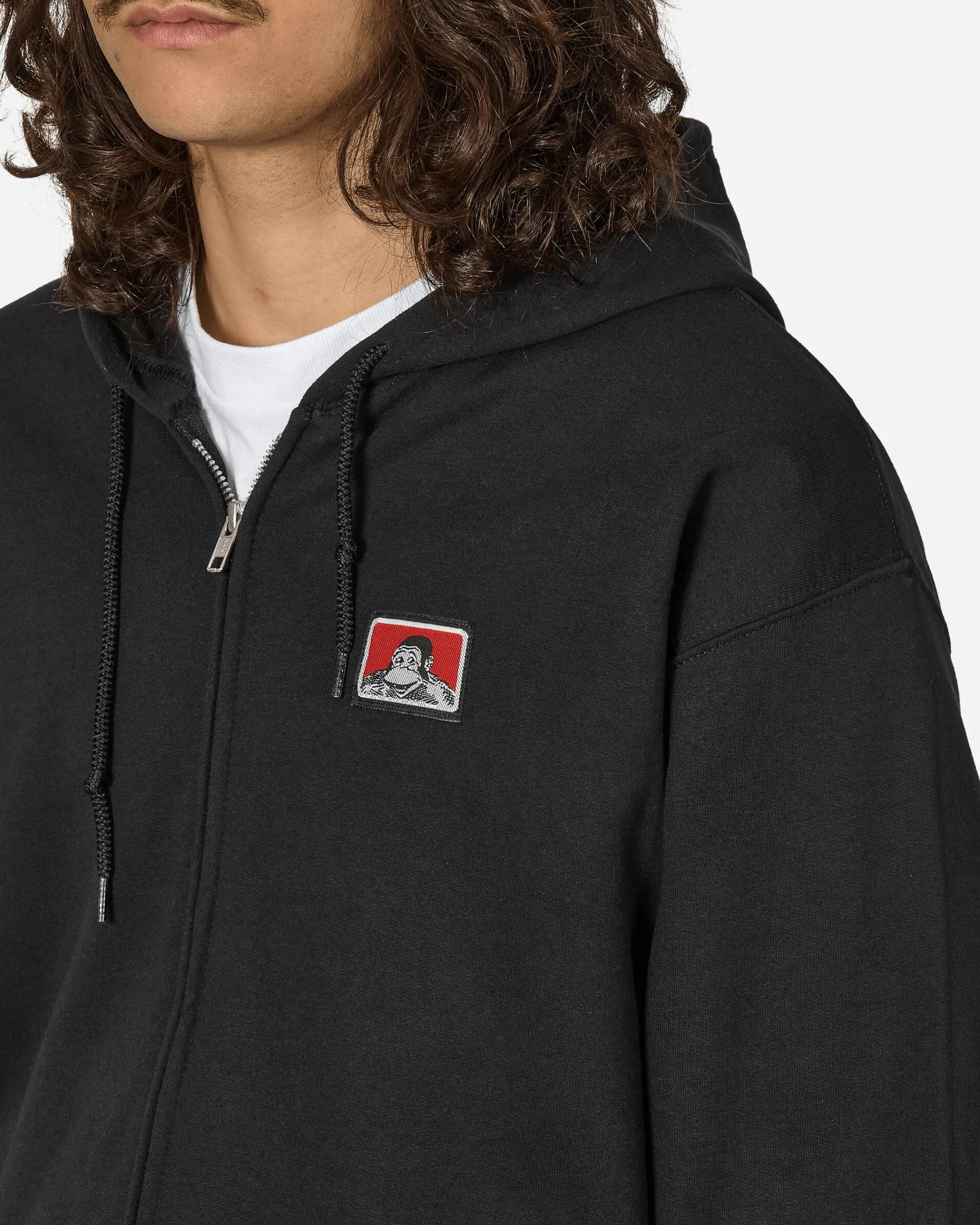 Ben Davis Sweatshirts^Full Zip Hooded Sweatshirt Black