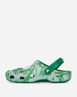 Crocs Sandals And Slides^Futura Laboratories Classic Clogs Green Ivy