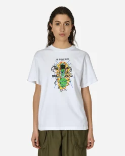 Brain Dead T-Shirts^Future Sounds T-Shirt White