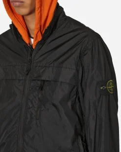Stone Island Coats And Jackets^Garment Dyed Crinkle Reps R-NY Jacket Black