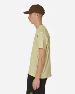 Stone Island T-Shirts^Garment Dyed Logo T-Shirt Natural Beige