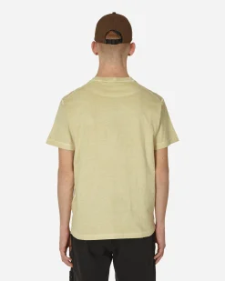 Stone Island T-Shirts^Garment Dyed Logo T-Shirt Natural Beige