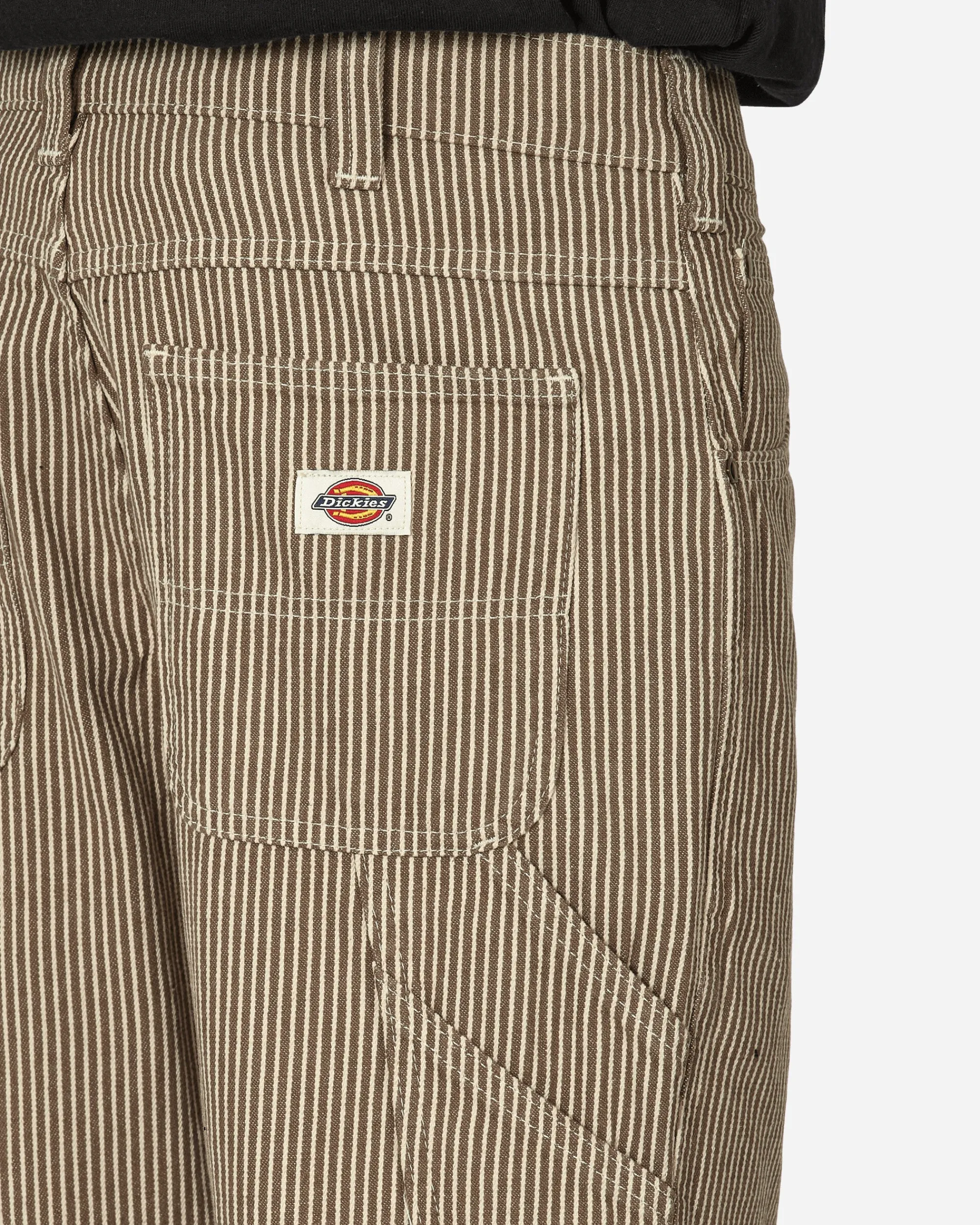 Dickies Pants^Garyville Hickory Stripe Carpenter Pants Mushroom
