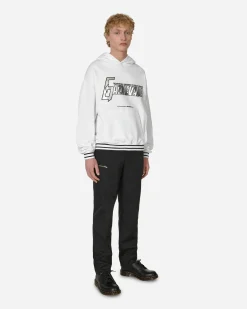 Slam Jam Sweatshirts^Gaznevada Graphic Hooded Sweatshirt White