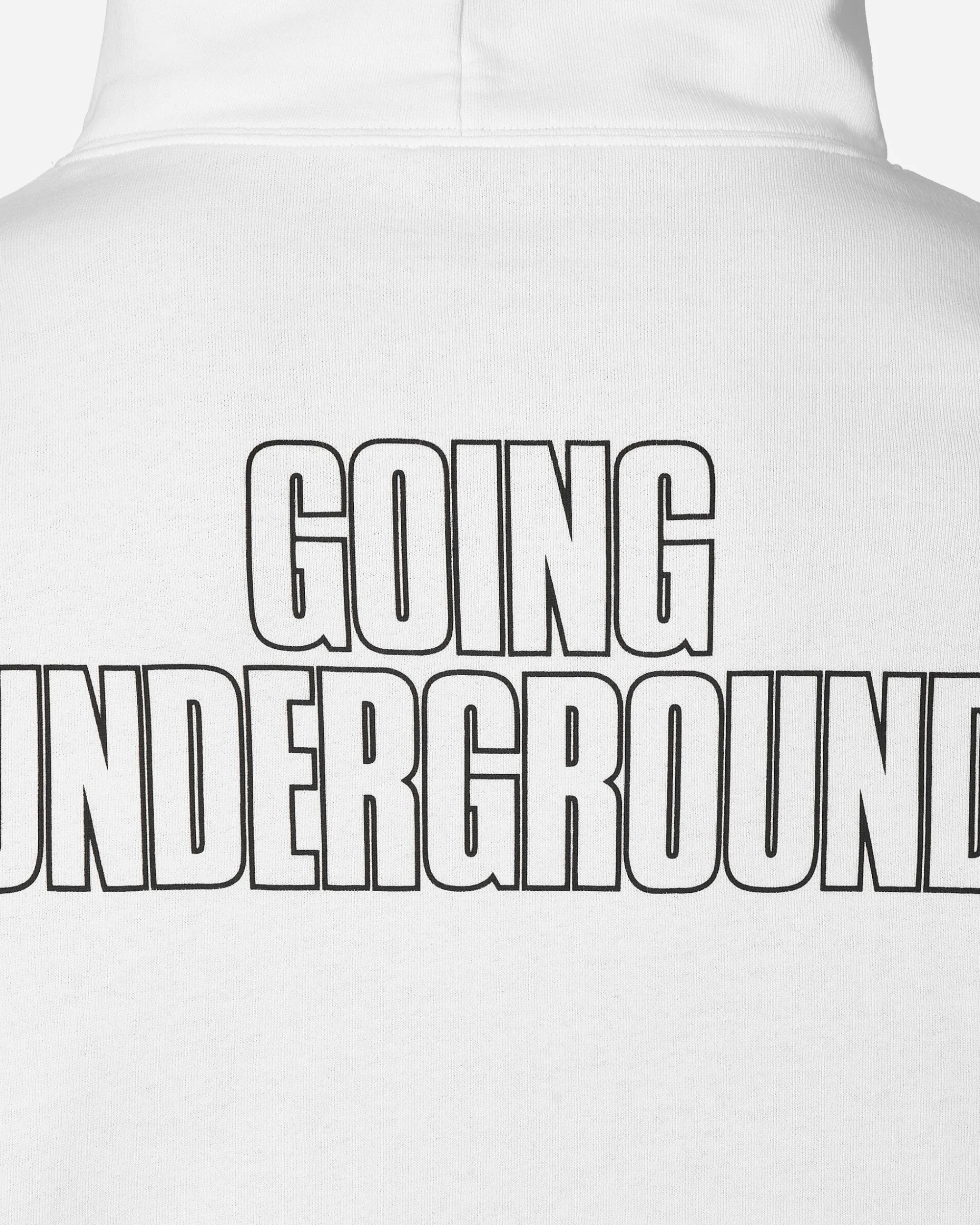 Slam Jam Sweatshirts^Gaznevada Graphic Hooded Sweatshirt White