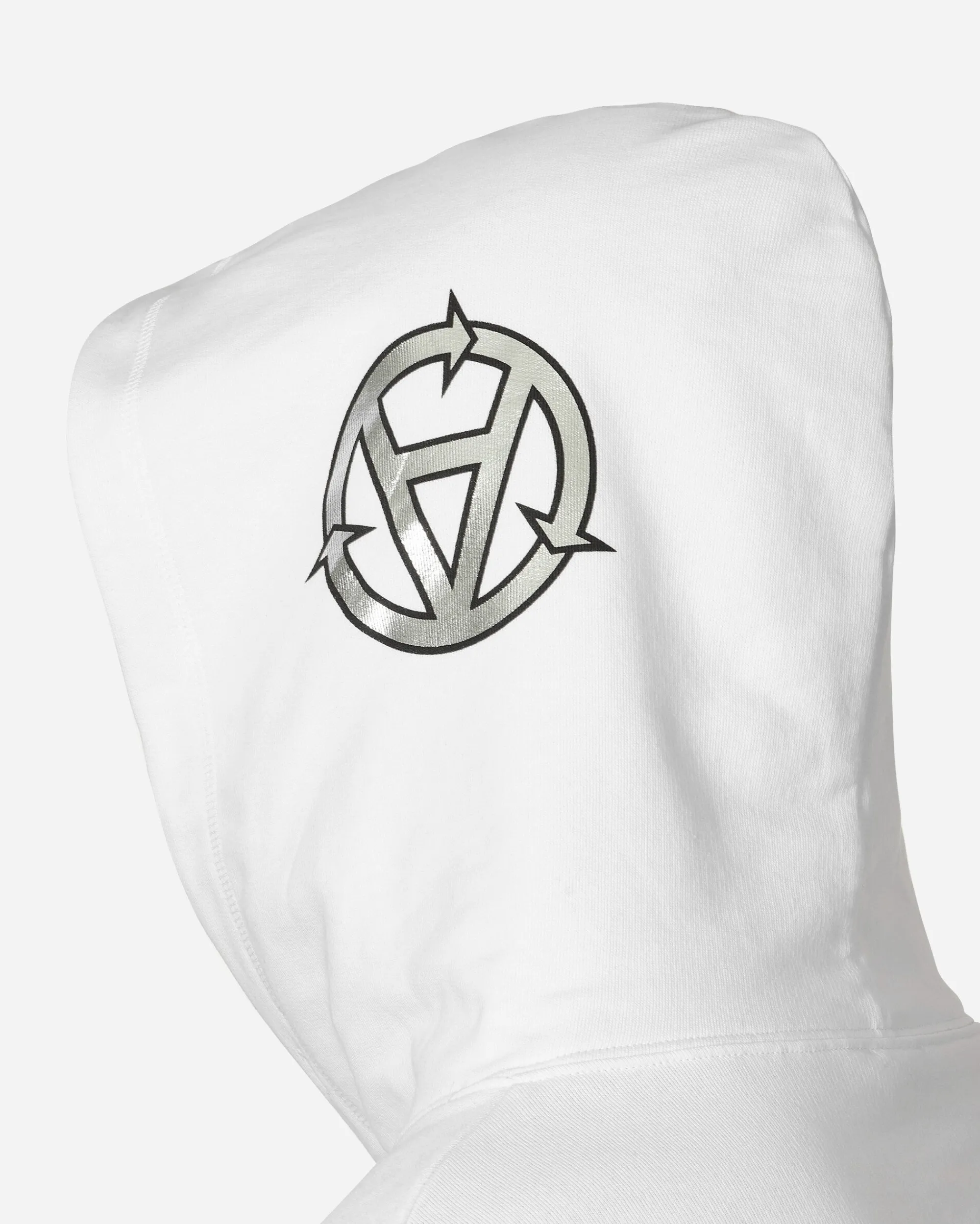 Slam Jam Sweatshirts^Gaznevada Graphic Hooded Sweatshirt White