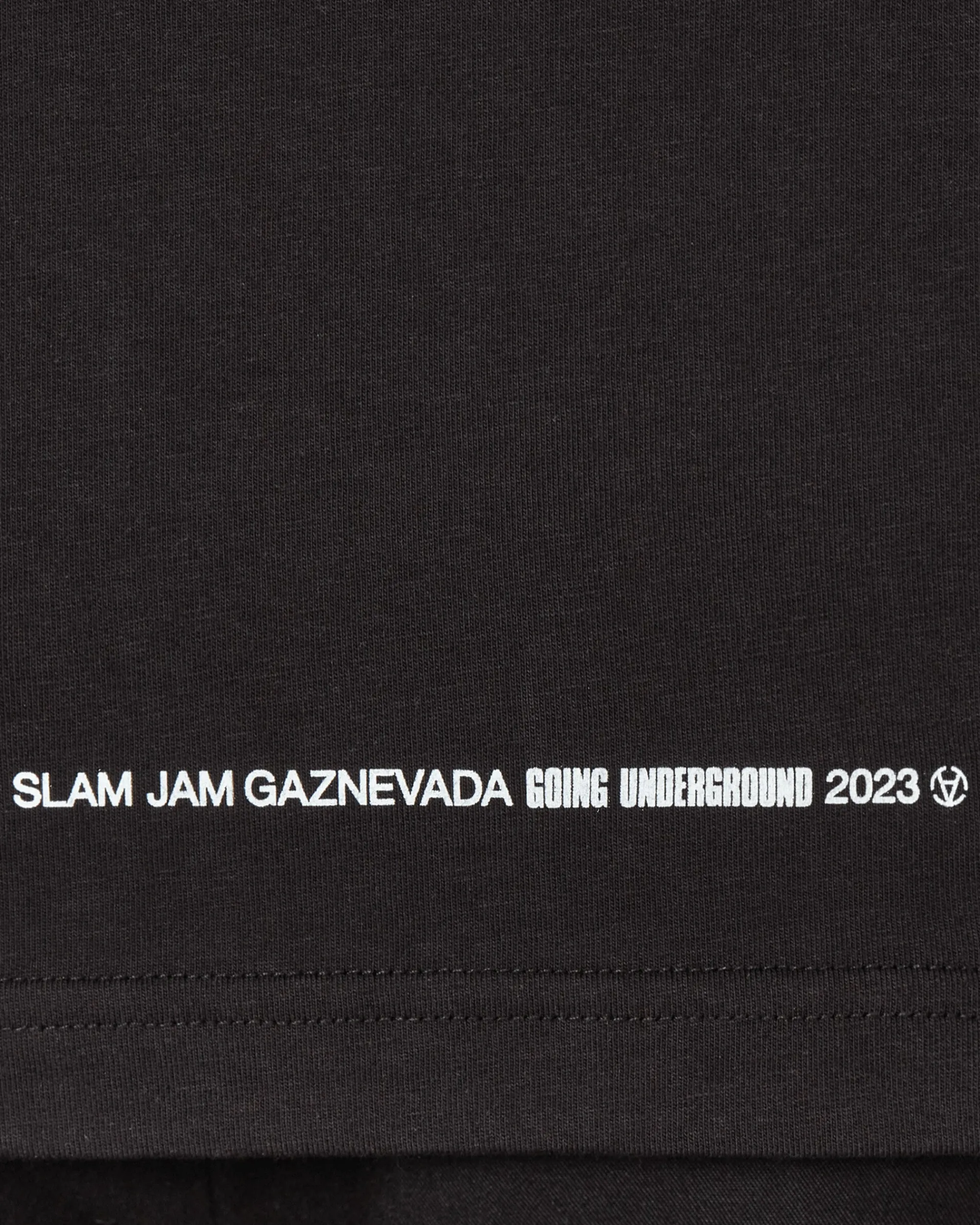 Slam Jam T-Shirts^Gaznevada Graphic T-Shirt Black