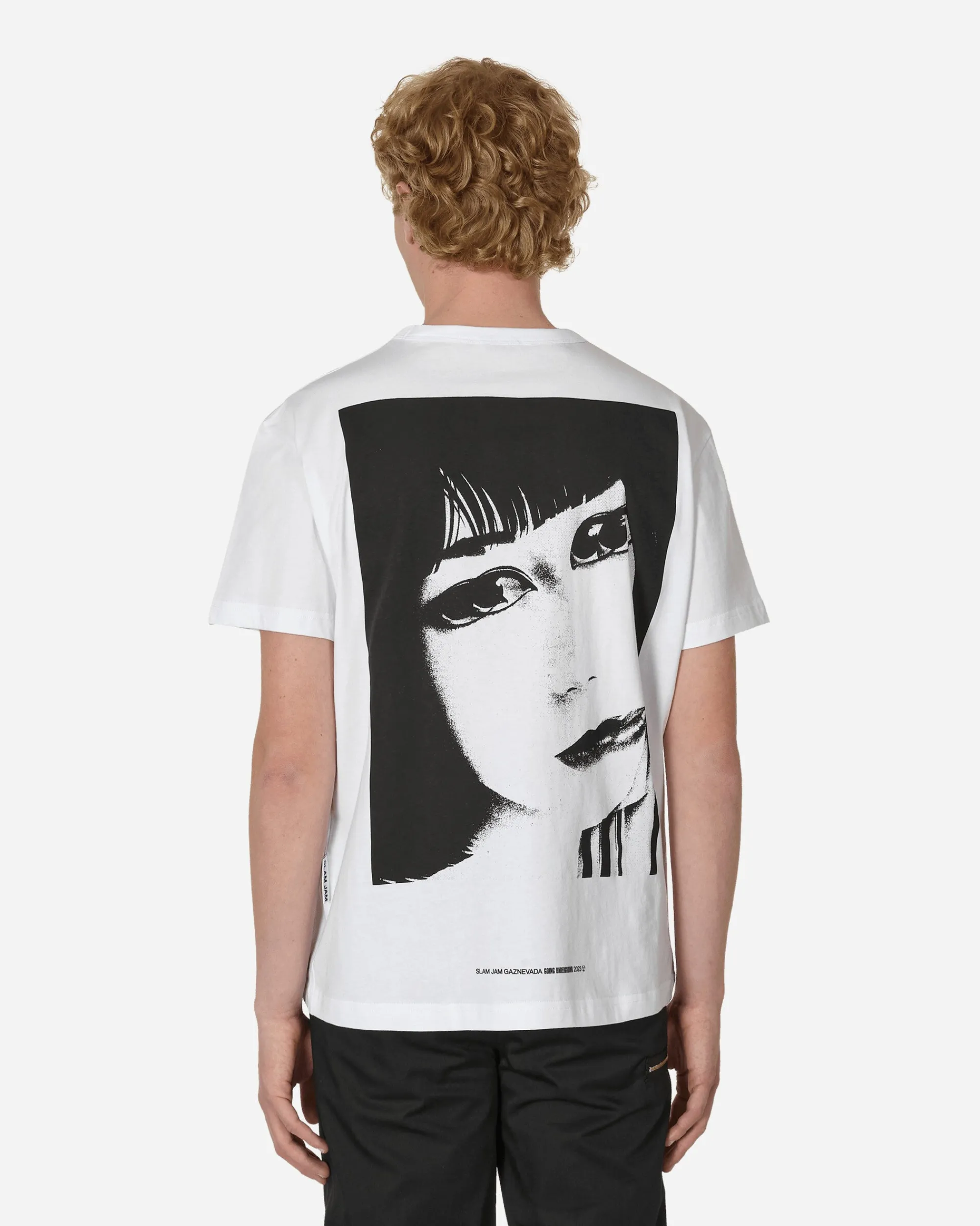 Slam Jam T-Shirts^Gaznevada Graphic T-Shirt White