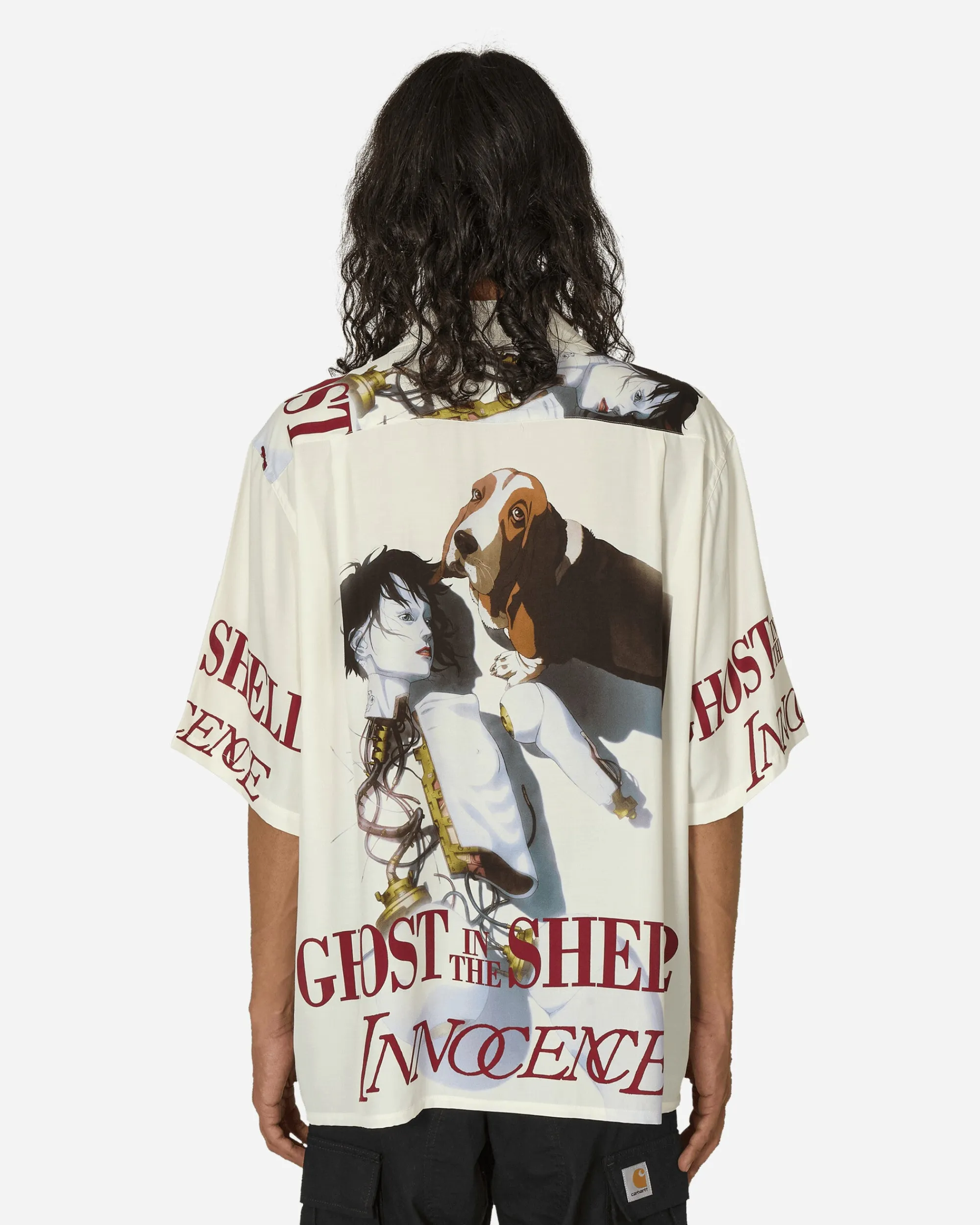 WACKO MARIA Shirts^Ghost in the Shell 2: Innocence Hawaiian Shirt (Type-1) White