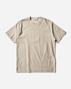 Stone Island T-Shirts^Ghost Mercerized Cotton Jersey T-Shirt Beige