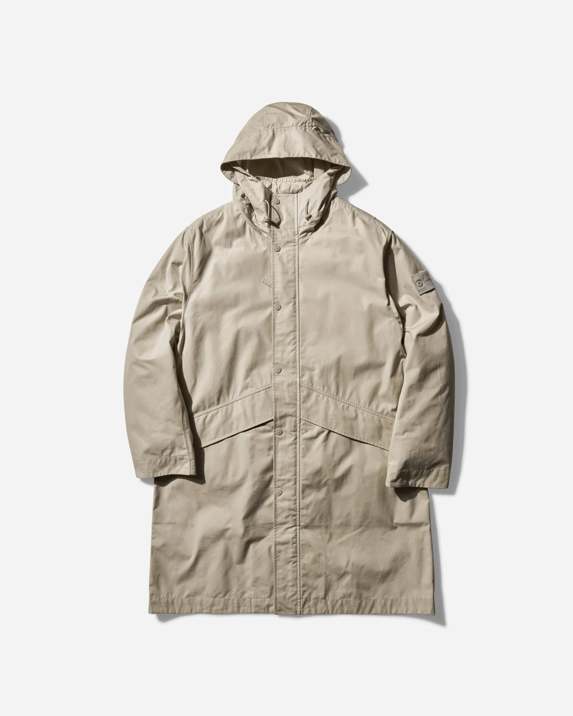 Stone Island Coats And Jackets^Ghost Weatherproof Cotton Canvas Parka Beige