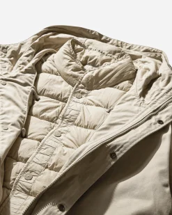 Stone Island Coats And Jackets^Ghost Weatherproof Cotton Canvas Parka Beige