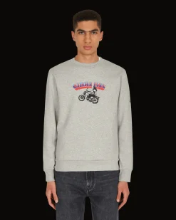 A.P.C. Sweatshirts^Gimme 5 Mika Crewneck Sweatshirt Grey