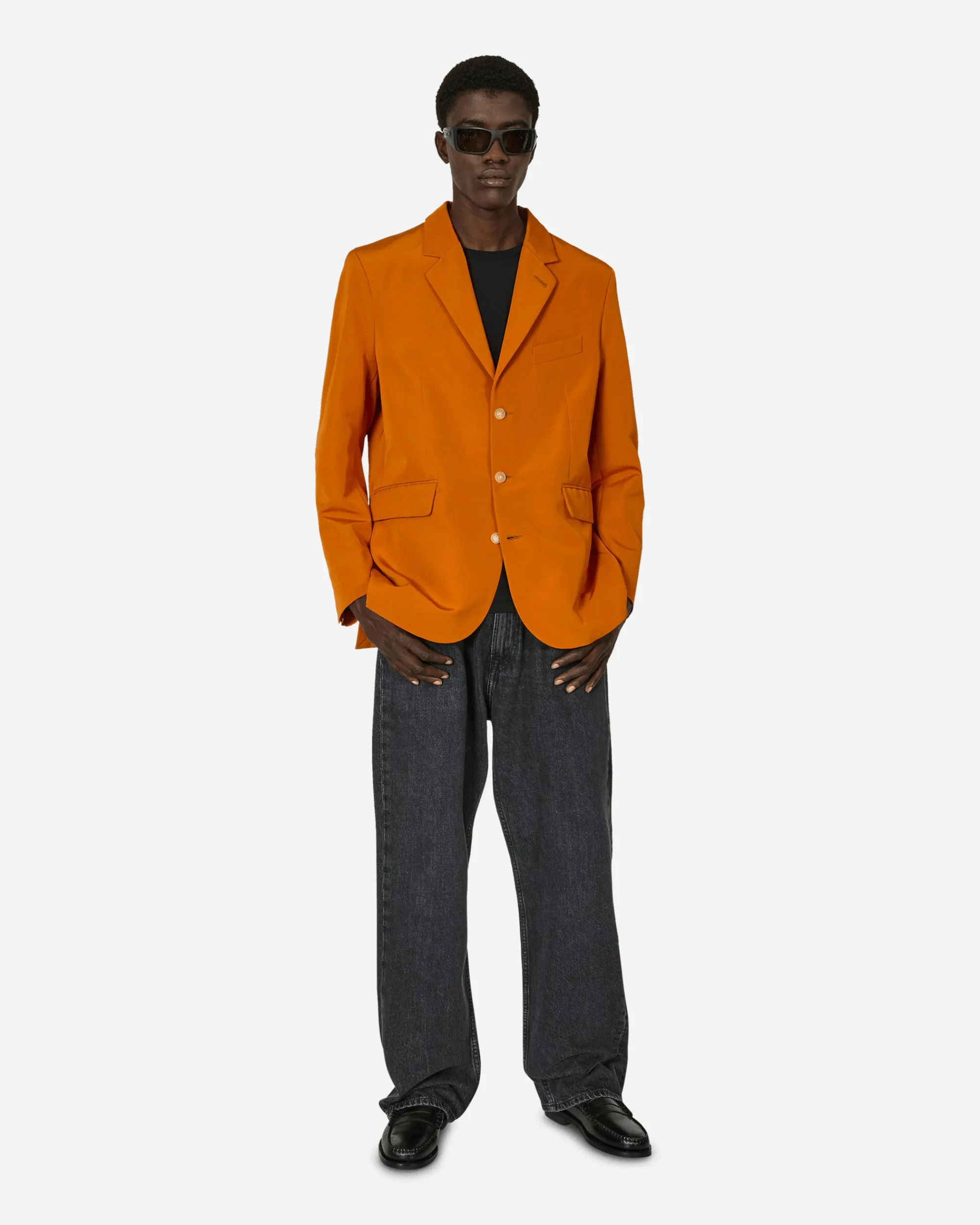 Bode Coats And Jackets^Ginger Faille Single-Breasted Suit Jacket Orange