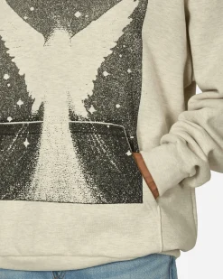 Online Ceramics Sweatshirts^God Wins Hoodie Off White Heather