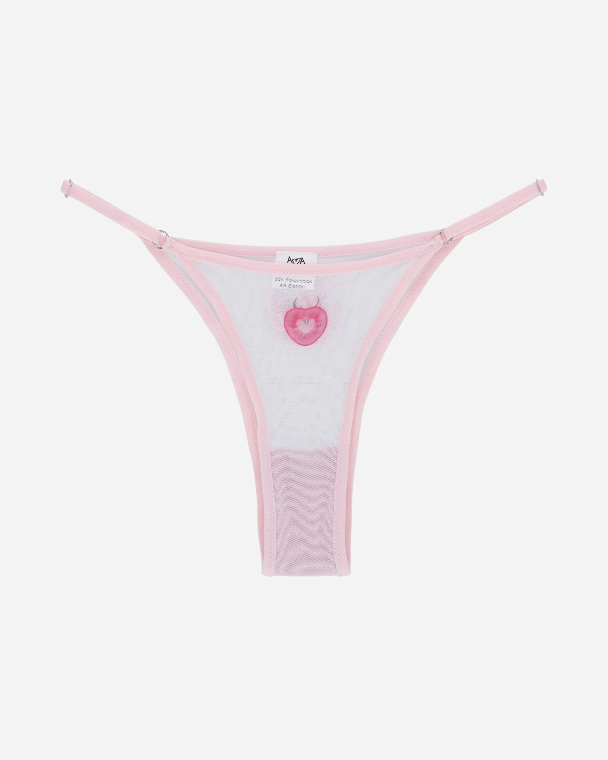 Panties x Anna Underwear^Good / Evil Strawberry Slip White