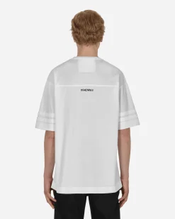 Givenchy T-Shirts^Goth Print Oversized T-Shirt White