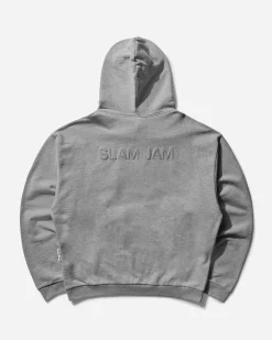 Slam Jam Sweatshirts^Graphic Hooded Sweatshirt Grey